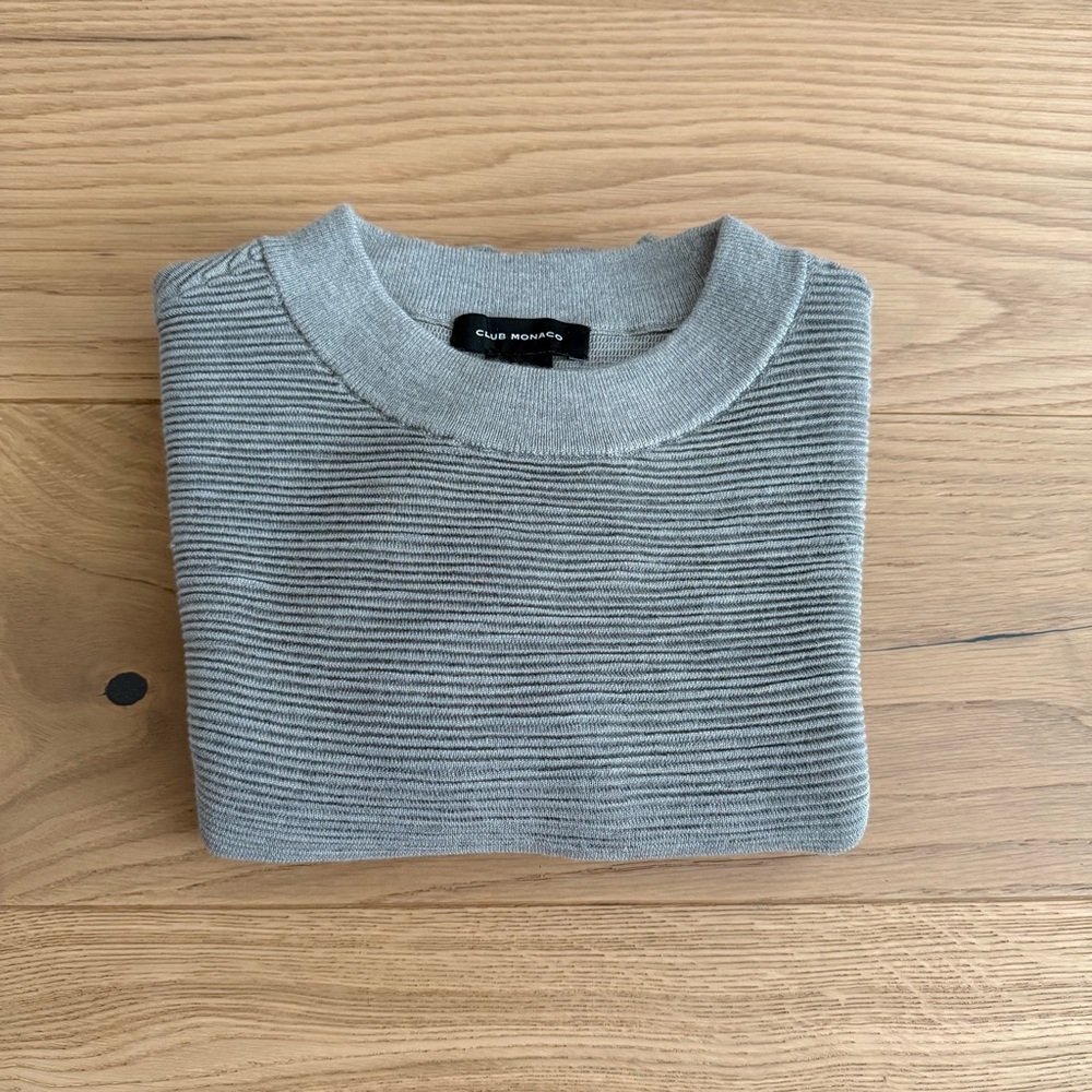 Club Monaco Cropped Sweater